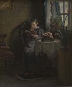 Michael Ancher, Anna Ancher reading